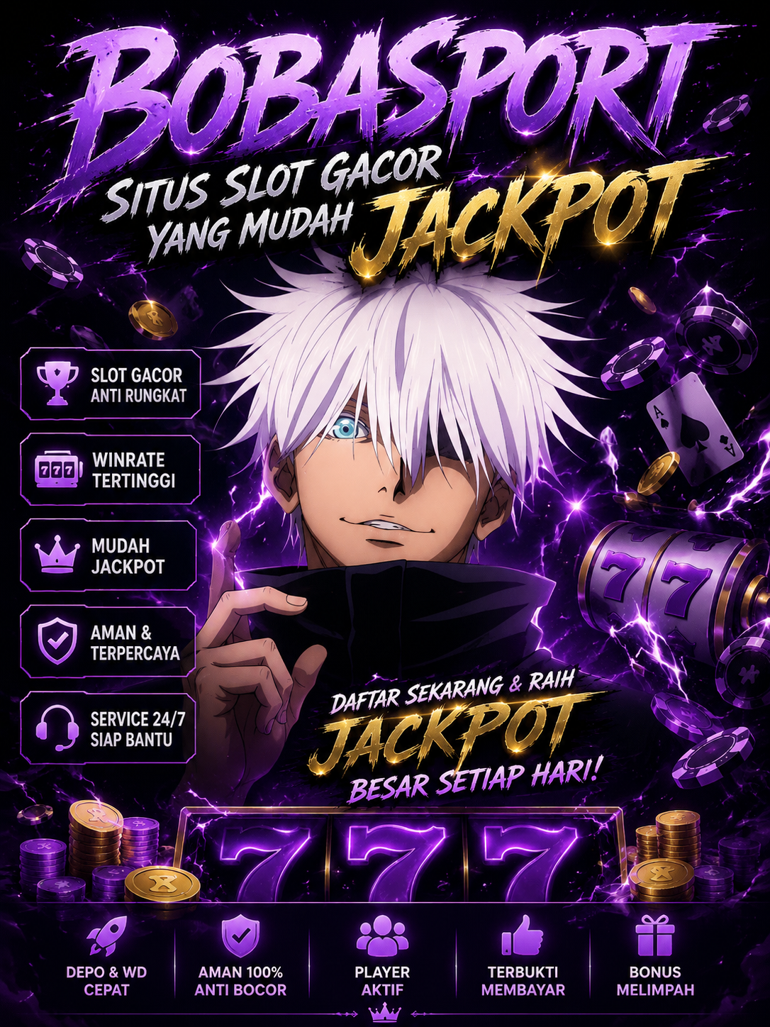 BOBASPORT - Situs Slot Gacor Yang Mudah JACKPOT